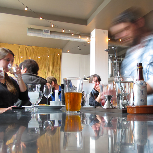 People Enjoying Dinner