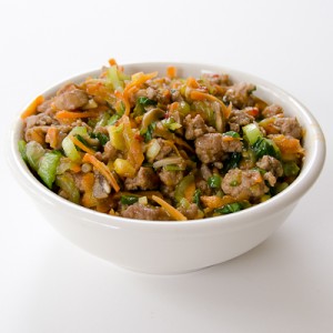 baked pork spring roll filling