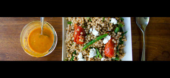 couscous on black