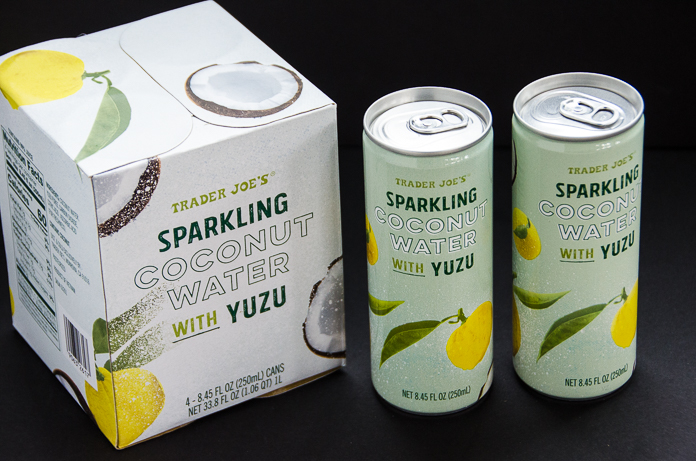 We Tried Trader Joe's New Sparkling Coconut Water with Yuzu