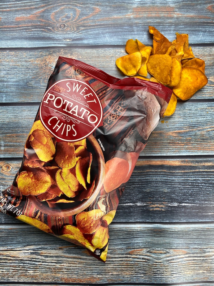 We Tried Trader Joe's Sweet Potato Chips - DailyWaffle