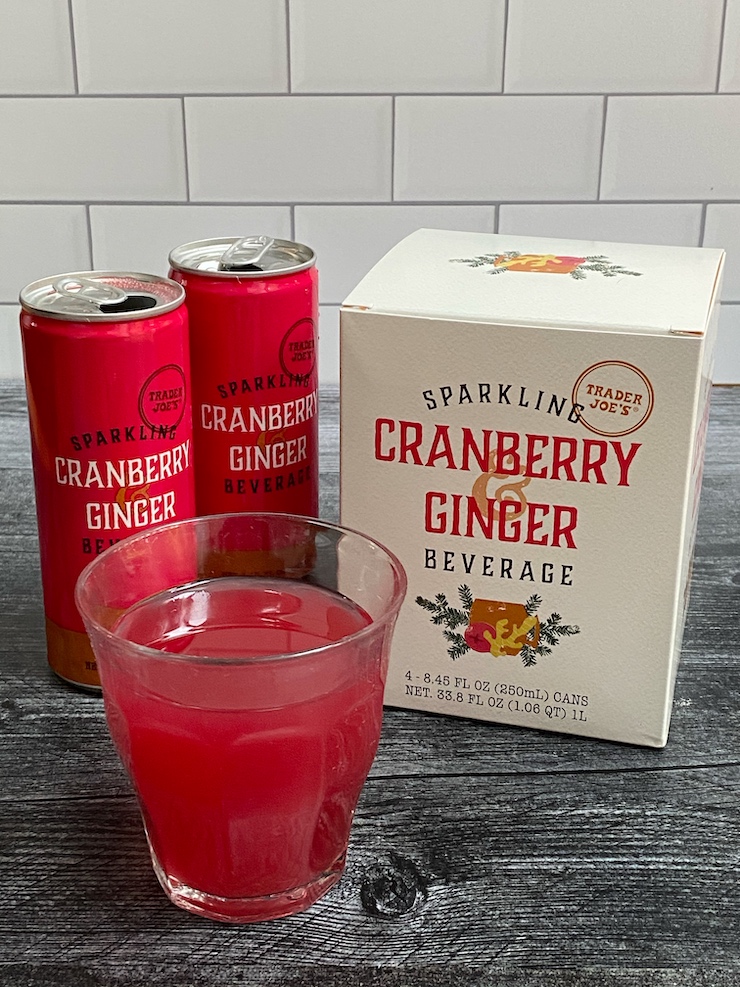We Tried Trader Joe's Sparkling Cranberry Ginger Beverage