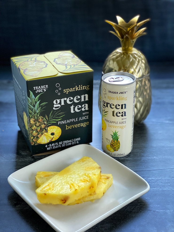 We Tried Trader Joe's Sparkling Green Tea with Pineapple Juice