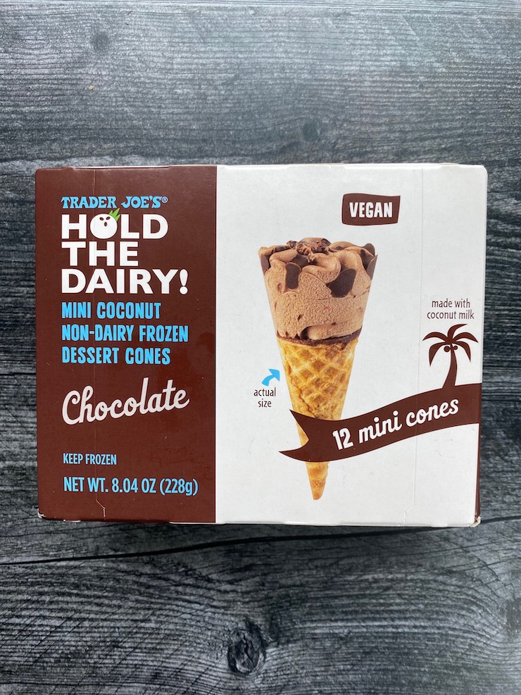 We Tried Trader Joe's Hold the Dairy Mini Cones