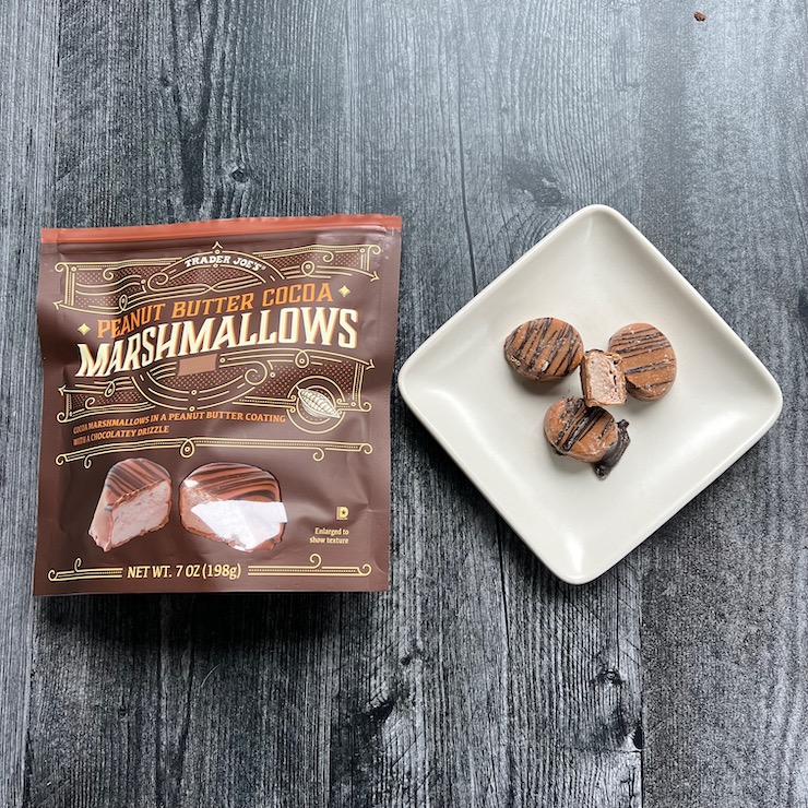 SuperbOwl Snacks: Trader Joe's Peanut Butter Cocoa Marshmallows
