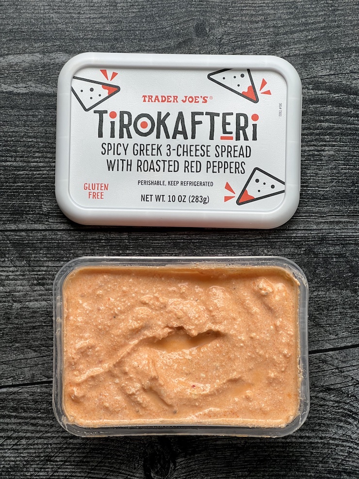 We Tried Trader Joe's Tirokafteri (Spicy Greek 3-Cheese Spread)