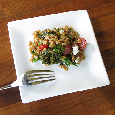 farro salad