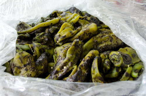 roasted hatch chiles |dailywaffle