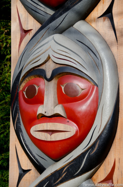 stanley park susan point welcome arch detail| dailywaffle