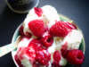 Peach Melba Ice Cream – the Easy Way