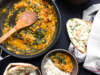 Spicy Dhal with Tomatoes and Swiss Chard