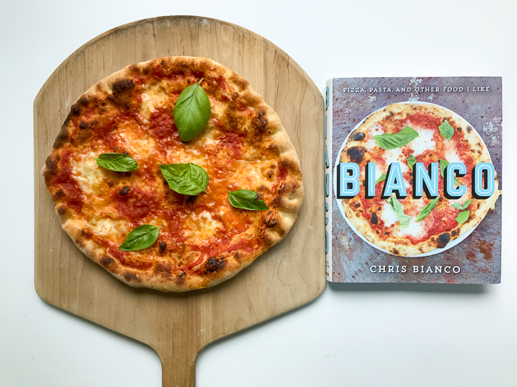 BIANCO margherita pizza