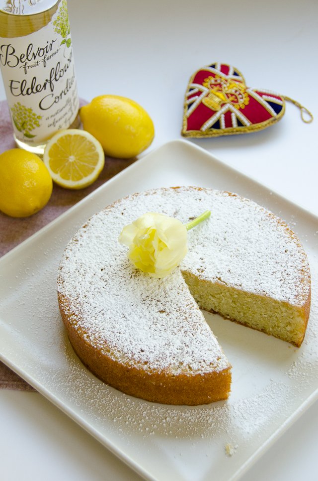 Lemon Elderflower Cake