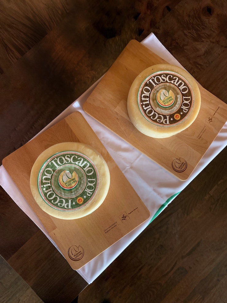pecorino toscano wheels