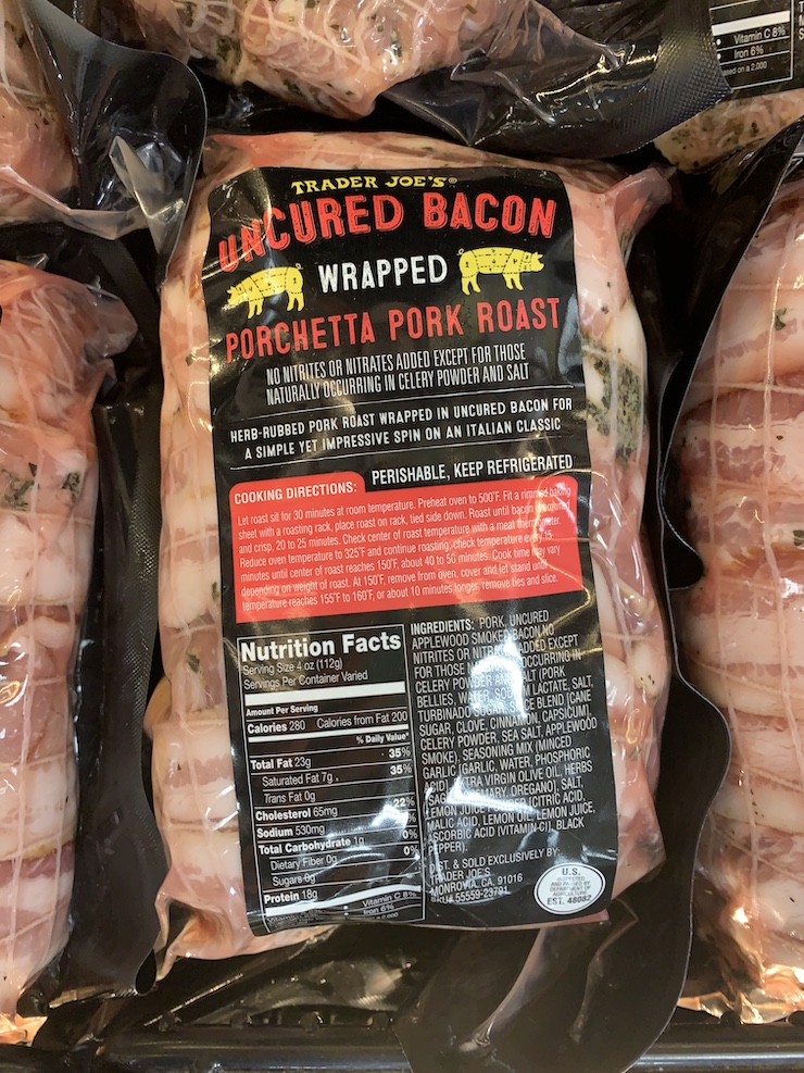 Trader Joe's Porchetta in package