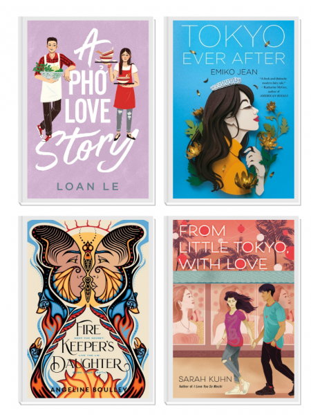 4 YA Book Covers in a grid formation