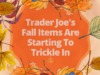 Fall Items Are Starting to Trickle in at Trader Joe’s