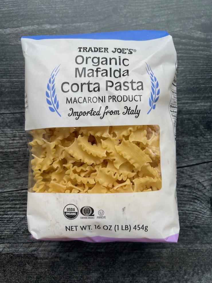 Trader Joe's Mafalda Corta Pasta