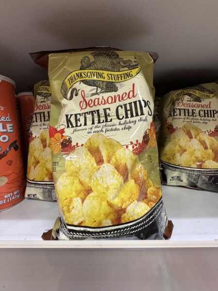 Trader joe's Thanksgiving Seasoned Kettle Chips