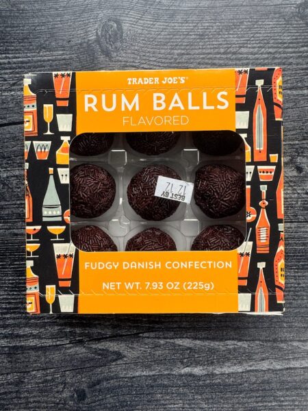 Trader Joe's Rum Balls