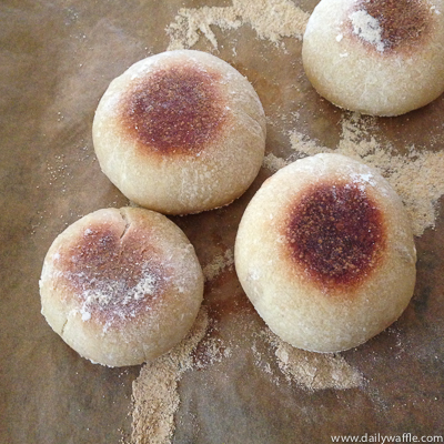 dahlia bakery english muffin baked | dailywaffle