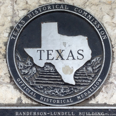 Austin texas historical commission sign | dailywaffle