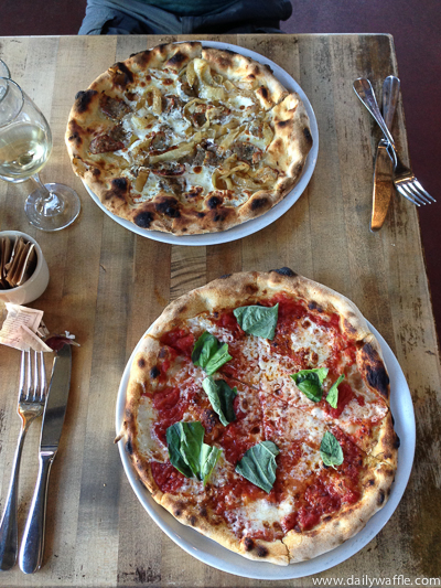 pizzeria bianco margherita and wiseguy| dailywaffle