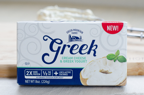 greek cream cheese | dailywaffle