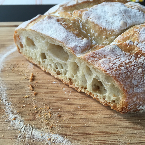 artisan bread in 5 sliced | dailywaffle