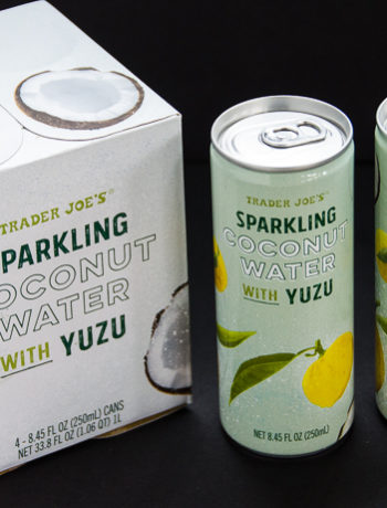 Sparkling Coconut Water with Yuzu