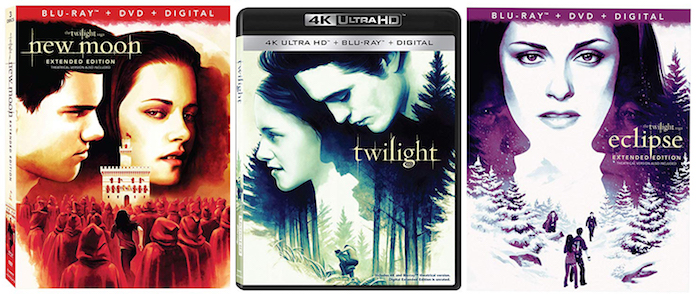 Twilight 10th Anniversary dvds