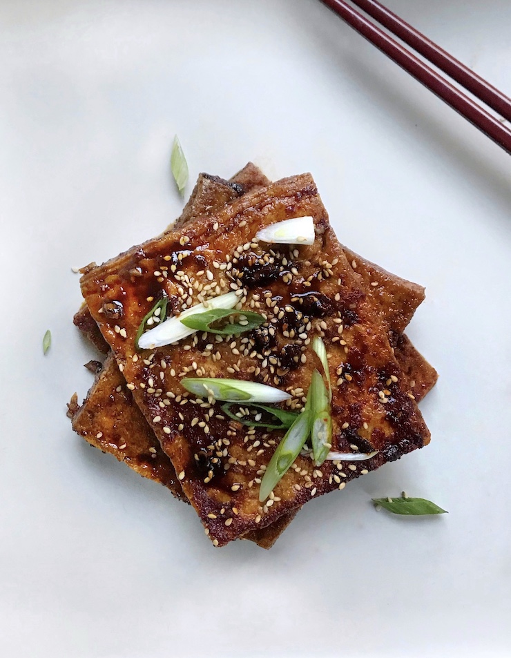 soy braised tofu koreatown