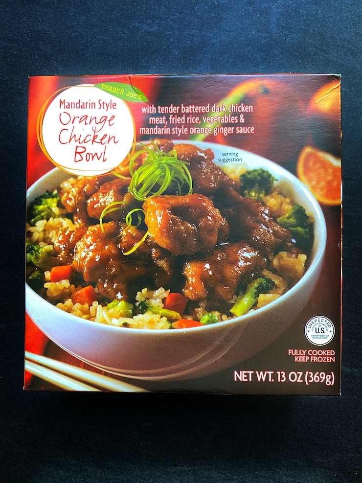 Trader Joe's Mandarin Style Orange Chicken Bowl