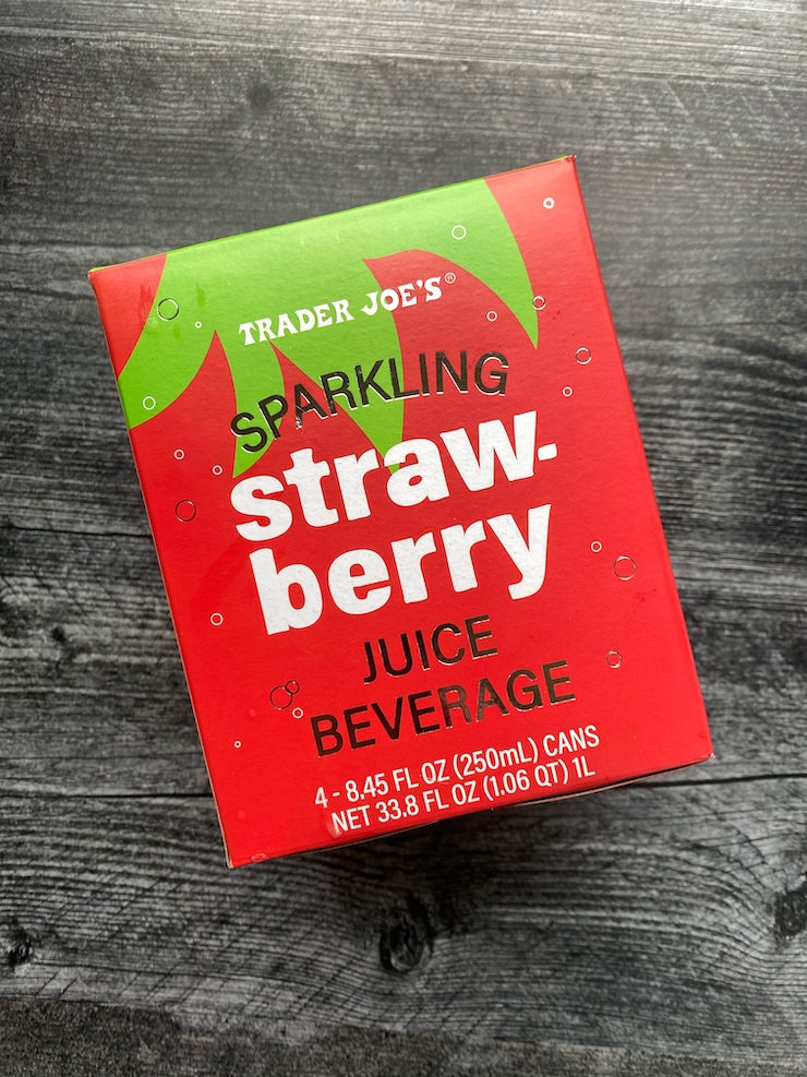 Trader Joe's Sparkling Strawberry Juice