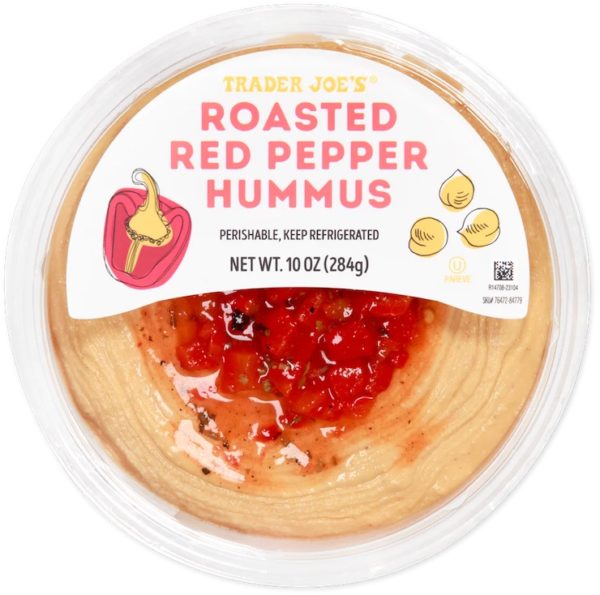 Trader Joe's Roasted Red Pepper Hummus