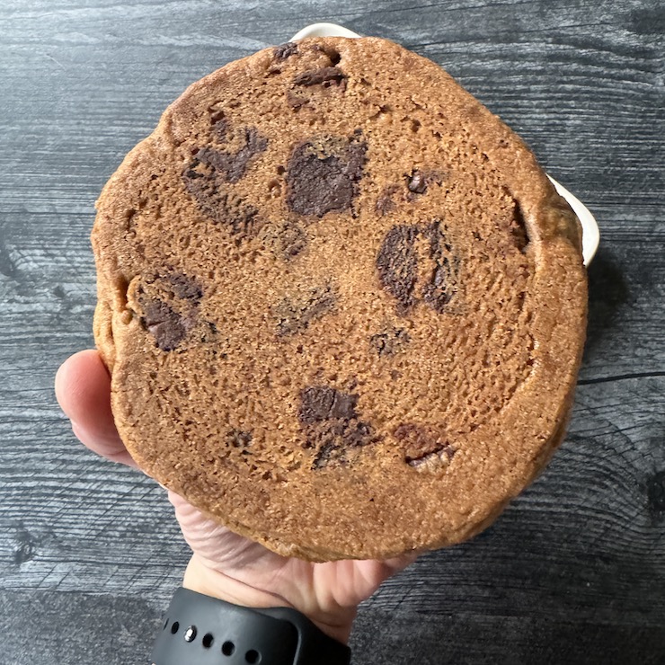 We Tried Costco's Double Chocolate Chunk Cookie DailyWaffle