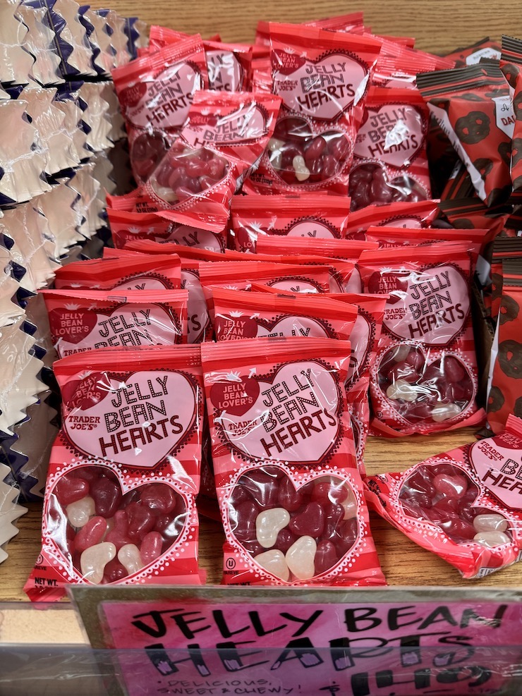 Trader Joie's Heart Shaped Jelly Beans