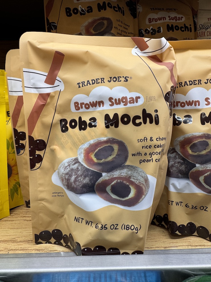 Trader Joe's Brown Sugar Boba Mochi