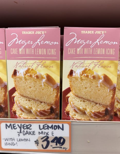 Trader Joe's Meyer Lemon Cake Mix