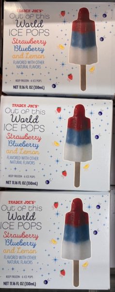 Trader Joe's Out of this World Ice Pops 2024