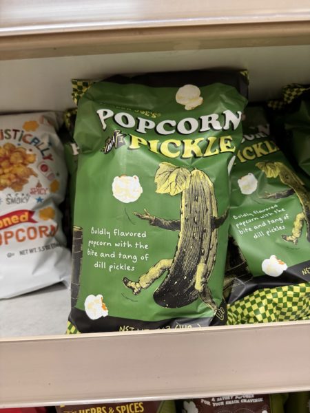 Trader Joe's Popcorn in a Pickle 2024