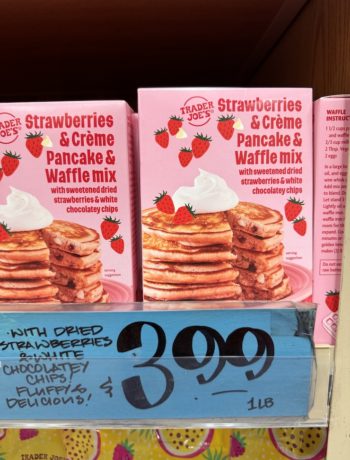 Trader Joe's Strawberrries & Creme Pancake Mix