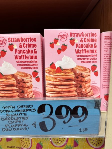 Trader Joe's Strawberrries & Creme Pancake Mix