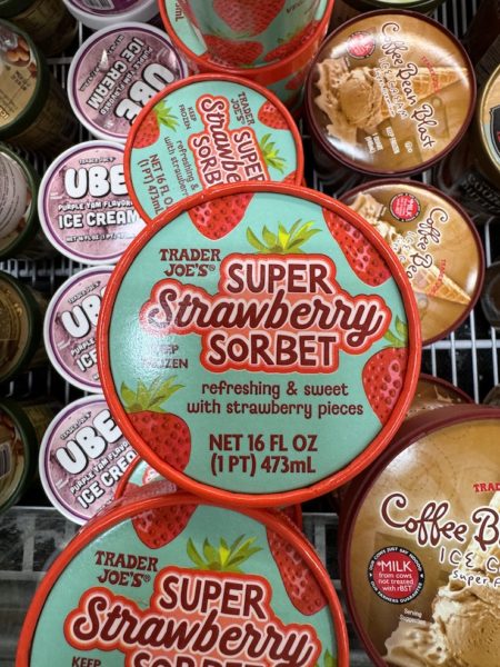 Trader Joe's Super Strawberry Sorbet