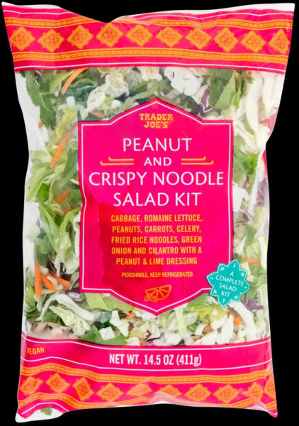 Trader Joe's Peanut & Crispy Noodle Salad Kit