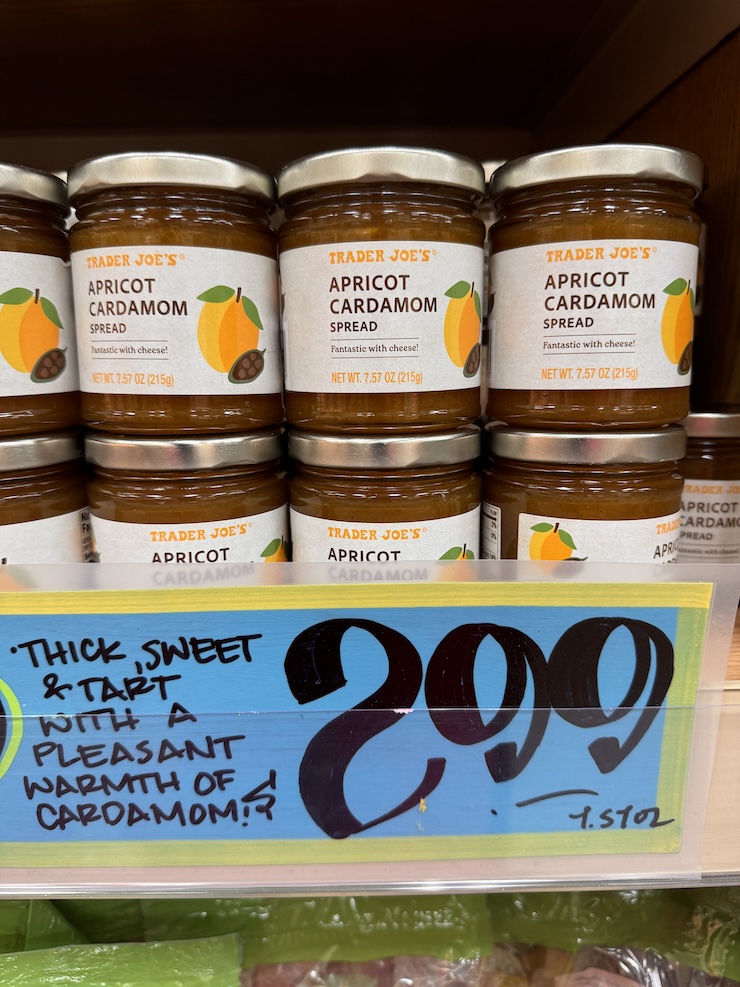 Trader Joe's Apricot Cardamom Spread