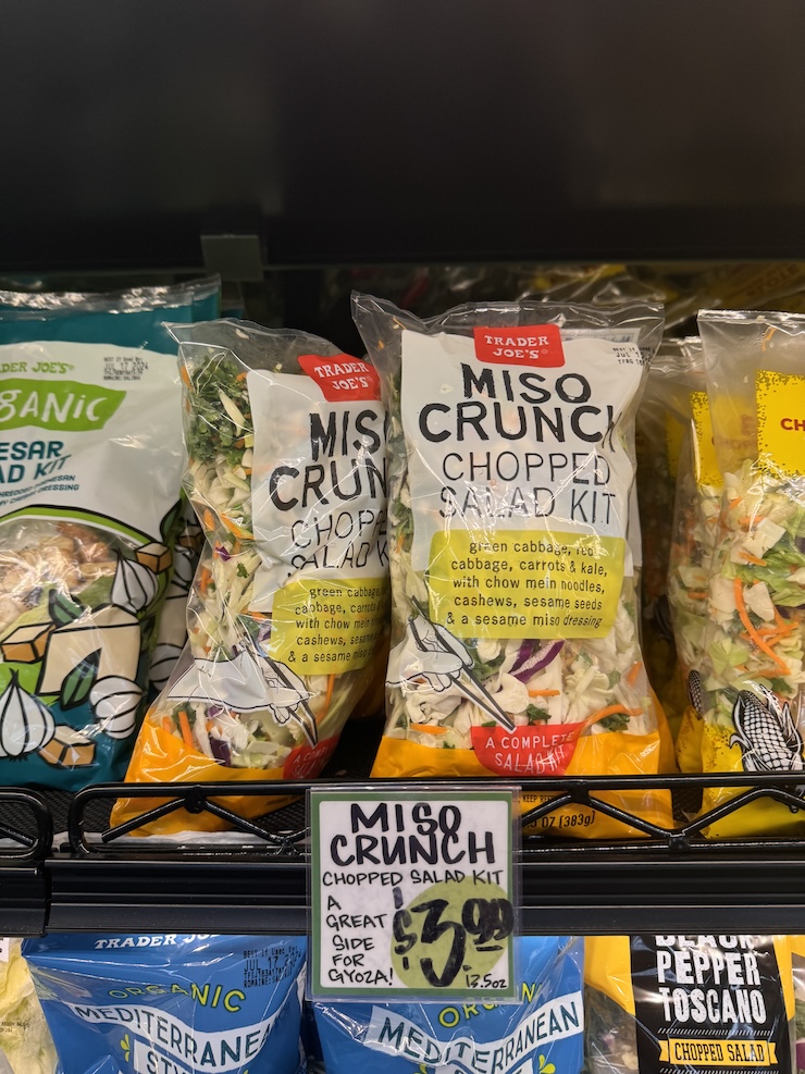 Trader Joe's Miso Crunch Chopped Salad Kit