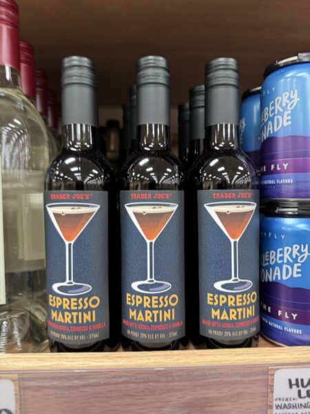 Trader Joe's Espresso Martini _premade cocktail