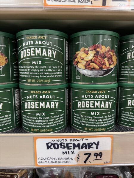 Trader Joe's Nuts About Rosemary Snack Mix