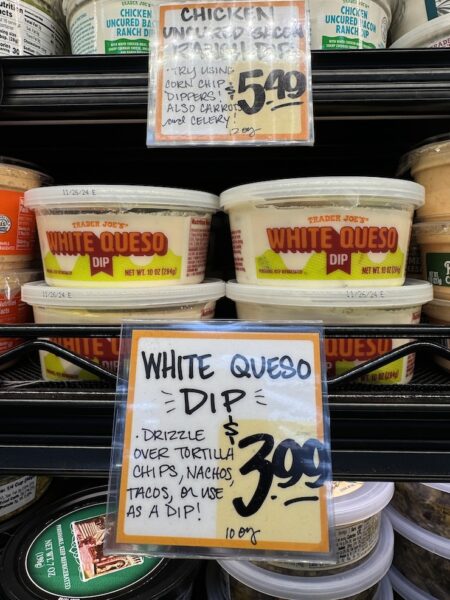 Trader Joe's White Queso Dip